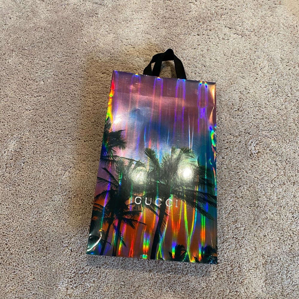 Limited edition Gucci shopping bag